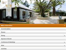 Tablet Screenshot of devonvalleyhotel.com